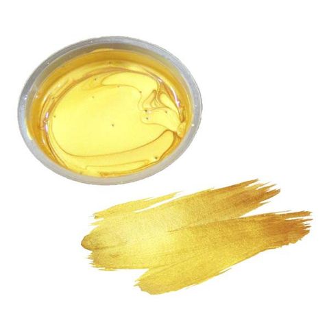 Nhũ vàng cao cấp Hacowa 500g - Vẽ phào chỉ, tượng phật, trang trí nhà cửa với màu vàng 9999, chất liệu đa dạng