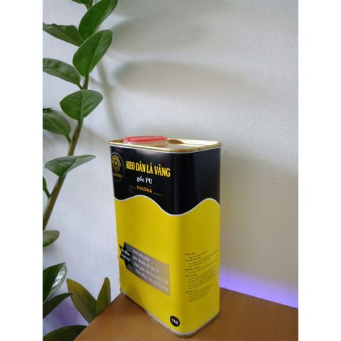Keo Dán Lá Vàng Gốc PU Nhanh 1KG - Chất Keo Dát Vàng Cho Gỗ, Thủy Tinh, Đá Và Composite, Độ Bám Dính Tốt, Khô Nhanh, Bóng Đẹp