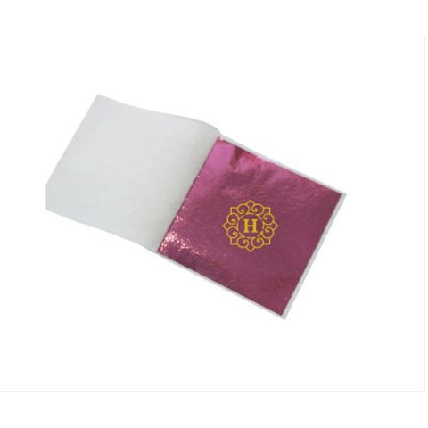 Bộ 50 Lá Vàng Đặc Biệt - Dát Vàng Hồng Đào 9x9cm Chuyên Dụng, Bền Màu, Sáng Bóng Cho Nghệ Thuật Trang Trí Nội Thất