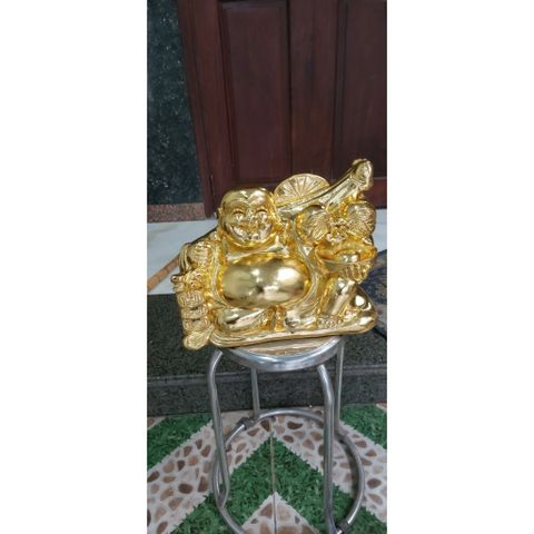 500 Lá Vàng B Giòn Hacowa 9x9cm - Dát Vàng Siêu Bóng Đẹp Trên Mọi Chất Liệu - Dụng Cụ Trang Trí Độc Đáo