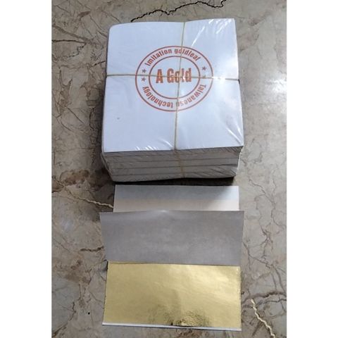 500 Lá Vàng A Gold Giá Rẻ - Dát Vàng Đẹp Trên Gỗ, Thủy Tinh, Nhựa và Kim Loại - Dụng Cụ Trang Trí Nội Thất Chất Lượng Cao