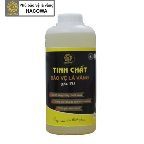 Tinh Chất Phủ Bảo Vệ Lá Vàng Gốc PU - Lớp Bảo Vệ Bóng Sáng, Chống Trầy Xước và Ô Xi Hóa cho Vàng 10m²