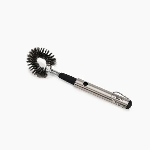 Bàn Chải Vệ Sinh Vỉ Nướng BBQ Joseph Joseph 2000006 Thiết Kế Thu Gọn Có Tay Cầm Bằng Thép Không Gỉ - Dụng Cụ Nhà Bếp Tiện Lợi