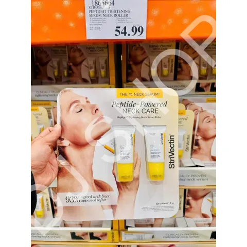 Set Lăn Làm Mịn Cổ Peptide-Powered Neck Care StriVectin Peptight 30ml - Dưỡng Da Mịn Màng, Săn Chắc Từ Mỹ