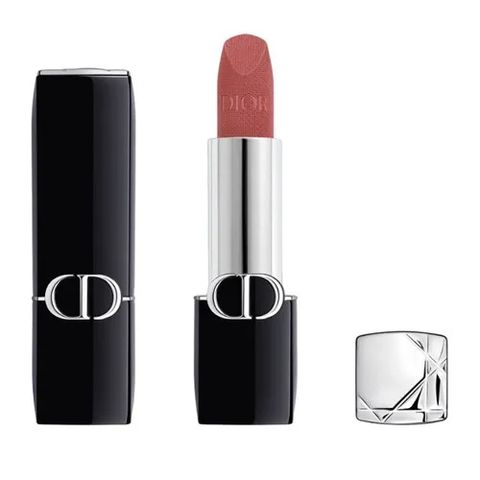 Son Dior Rouge Couture 558 Grace - Son Lì Dưỡng Ẩm Hoa Văn Thời Thượng, Màu Hồng Nâu Chính, Độ Bền Màu Lên Đến 8 Giờ
