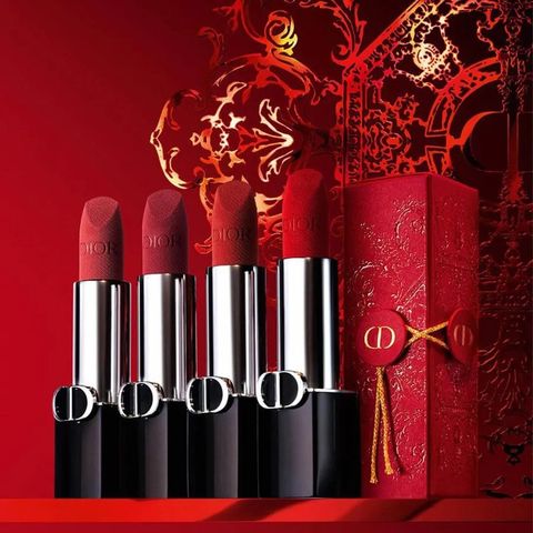 Son Dior Rouge Dior Limited Edition 777 Fahenheit - Son Đỏ Cam Tết Nguyên Đán Sang Trọng, Chất Lượng Cao