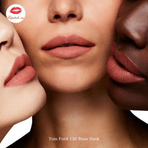 Son Kem Tom Ford 130 Rose Dusk Màu Hồng Cam Đất - Sang Trọng và Quyến Rũ Cho Mọi Phong Cách Trang Điểm