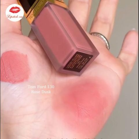 Son Kem Tom Ford 130 Rose Dusk Màu Hồng Cam Đất - Sang Trọng và Quyến Rũ Cho Mọi Phong Cách Trang Điểm