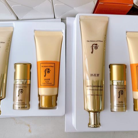 Bộ Kem Chống Nắng Whoo Jin Hea Yoon SPF 50+ Chống Nhăn và Giúp Da Sáng Mịn - Mỹ Phẩm Cao Cấp Hàn Quốc Chống Oxy Hóa