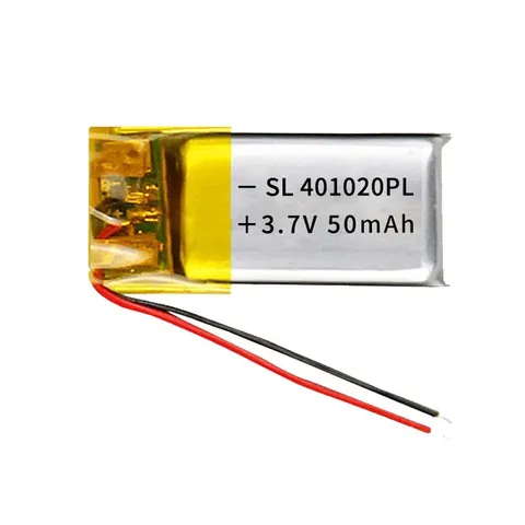 Pin Lipo Polymer 401020 3.7V 50mAh với mạch bảo vệ, phù hợp cho thiết bị điện tử - Sạc nhanh và an toàn
