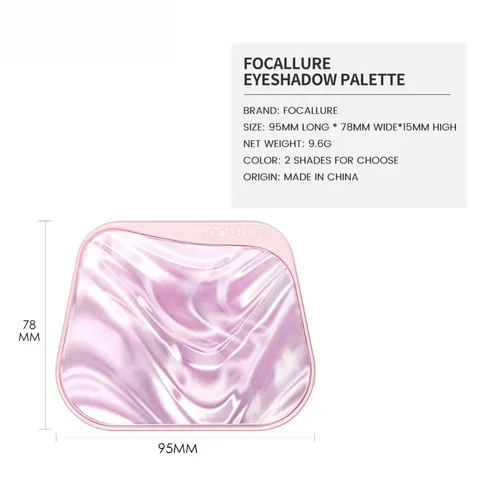 Bảng Phấn Mắt Focallure 8 Màu - Phấn Mịn Dễ Tán, Giữ Màu Tốt, Chống Lem, Thiết Kế Nhỏ Gọn Cho Trang Điểm Hàng Ngày