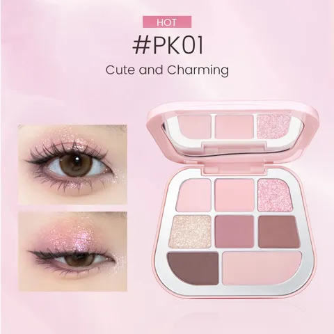 Bảng Phấn Mắt Focallure 8 Màu - Phấn Mịn Dễ Tán, Giữ Màu Tốt, Chống Lem, Thiết Kế Nhỏ Gọn Cho Trang Điểm Hàng Ngày