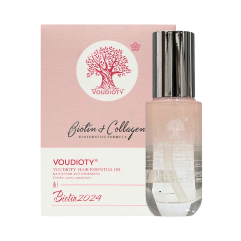 Tinh Dầu Dưỡng Tóc Biotin & Collagen 60ml - Phục Hồi Tóc Hư Tổn, Dưỡng Ẩm, Giúp Tóc Mềm Mượt, Thấm Nhanh