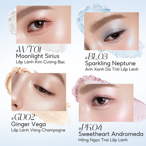 Phấn Bắt Sáng Focallure 14g - Kết Cấu Mochi Mịn, Tạo Hiệu Ứng Glowy Tự Nhiên Cho Da, Phấn Trang Điểm Đa Năng