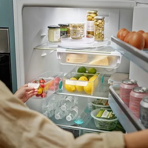 Khay Chứa Đồ 2 Ngăn Nhỏ Joseph Joseph FridgeStore™ - Dụng Cụ Nhà Bếp Tiện Lợi Có Bánh Xe Di Chuyển Dễ Dàng