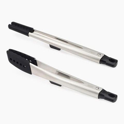 Bộ 2 Kẹp Gắp Thức Ăn Joseph Joseph 10573 Màu Đen - Dụng Cụ Nhà Bếp Cao Cấp, Thiết Kế Elevate Thông Minh, Chịu Nhiệt Tới 270°C