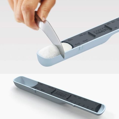Muôi Đong Có Thể Điều Chỉnh Joseph Joseph 40105 Measure-Up™ Màu Xanh - Dụng Cụ Đo Lường Nhà Bếp Thông Minh 1ml đến 15ml