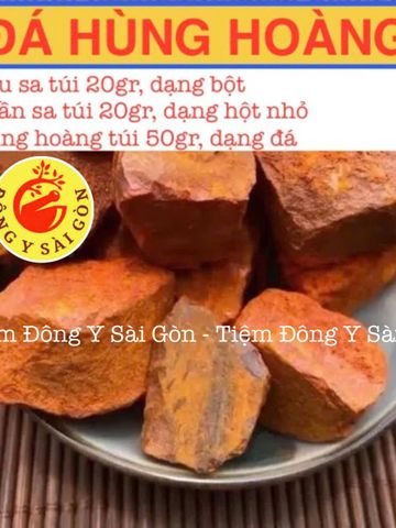 Bộ Phong Thủy Chu Sa, Thần Sa, Hùng Hoàng - Tinh Chất Thờ Cúng Giúp Tăng Tài Lộc, An Khí Trong Nhà 50g