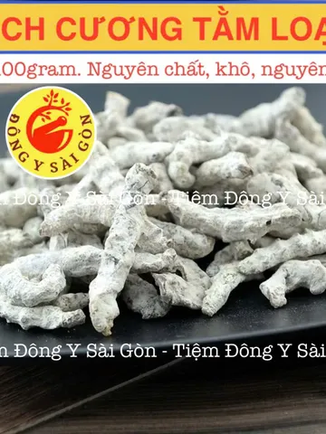 Bạch Cương Tằm Nguyên Con Khô 100g - Thực phẩm Khô Giúp Chữa Kinh Giản, Da Mặt Nám Sạm, Tăng Cường Sức Khoẻ