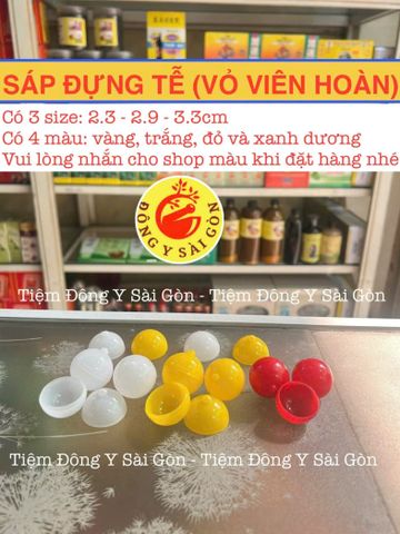 Sáp Nhựa Đựng Tễ 1kg - Vỏ Nhựa Lồng Xổ Số May Mắn, Đường Kính 2.3cm, 2.9cm, 3.3cm - Quà Tặng Dịp Lễ Tết Việt Nam