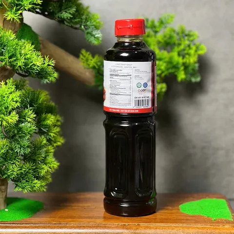 Nước Tương Mật Hoa Dừa Organic Sokfarm (500ml, 1 lít) - Ít Muối, Không Đậu Nành, Hữu Cơ, Thơm Ngon, Chăm Sóc Sức Khỏe