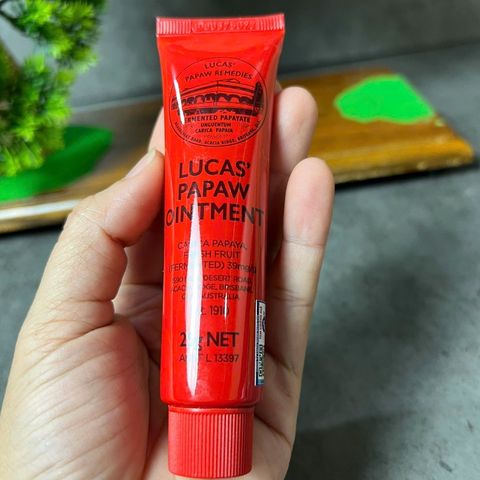 Kem Đu Đủ Lucas' Papaw Ointment - Dưỡng Da Đa Năng (15g, 25g, 75g) Ch  ữa Bỏng, Nứt Môi, phù hợp Cho Trẻ Nhỏ