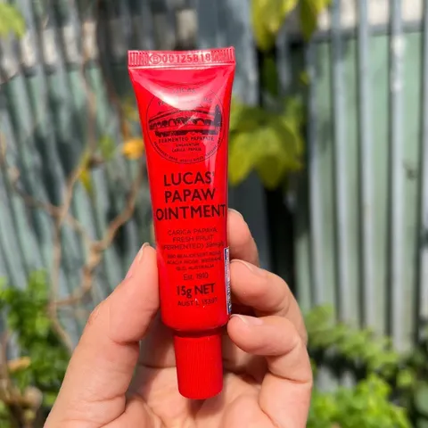 Kem Đu Đủ Lucas' Papaw Ointment - Dưỡng Da Đa Năng (15g, 25g, 75g) Ch  ữa Bỏng, Nứt Môi, phù hợp Cho Trẻ Nhỏ