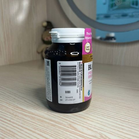 Viên uống Blackmores Pregnancy & Breast - Feeding Gold 60 viên hỗ trợ thai kỳ khỏe mạnh và phát triển trí não cho mẹ và bé