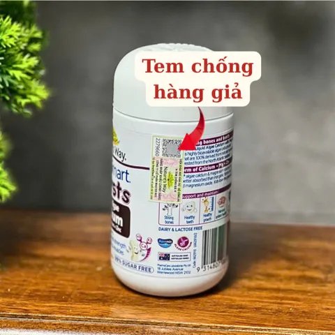 Viên uống bổ xương Nature's Way Burst Calcium + Magnesium + Zinc - Hỗ trợ chắc khỏe xương và răng (30 viên, Úc)