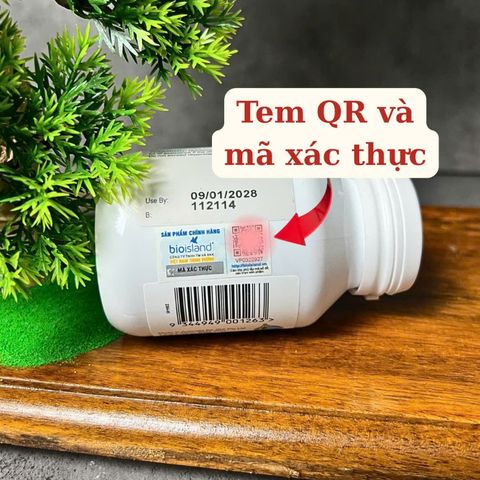 Bio Island DHA cho trẻ em - Viên uống bổ sung DHA hỗ trợ phát triển trí não và thị lực (60 viên)