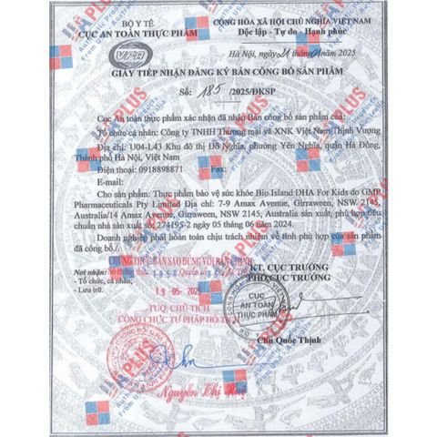 Bio Island DHA cho trẻ em - Viên uống bổ sung DHA hỗ trợ phát triển trí não và thị lực (60 viên)
