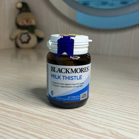 Viên Uống Blackmores Milk Thistle Úc - Hỗ Trợ Chức Năng Gan, Bảo Vệ Gan, Phục Hồi Tế Bào Gan (42 Viên)