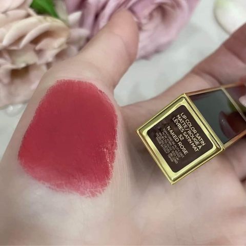 Son Tom Ford Lip Color Màu 52 3.3g - Son Mịn Lì Dưỡng Ẩm Cao Cấp, Thiết Kế Sang Trọng, Giữ Màu Tốt