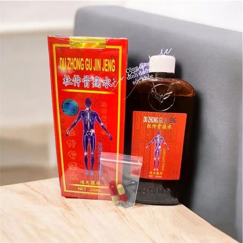 Đỗ Trọng Nhức Khớp Thủy Chai Đỏ 200ml – Hỗ Trợ Giảm Đau Khớp, Chăm Sóc Sức Khỏe Xương Khớp Hiệu Quả