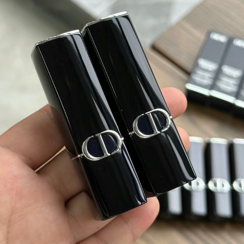 Son Dior Rouge Velvet 840 Rayonnante Nắp Hít (2025) - Son Môi Cam Gạch Độc Đáo, Velvet Finish Sang Trọng, 462469