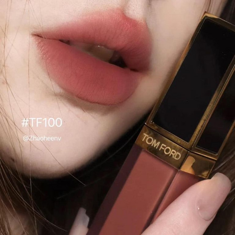 Son Kem Tom Ford Liquid Lip Luxe Matte 100 - Màu Nâu Đất Chính Hãng, Sang Trọng, Thời Thượng, Dễ Dàng Sử Dụng