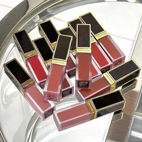 Son Kem Tom Ford 122 Smitten Màu Đỏ Nâu Chính Hãng - Độ Bám Màu Tốt, Dễ Dàng Sử Dụng, Phù Hợp Mọi Phong Cách Trang Điểm