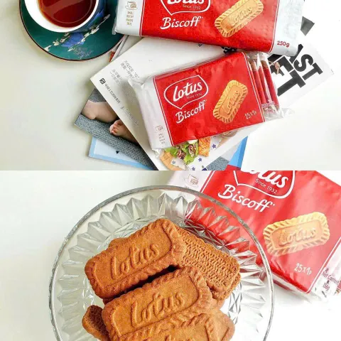 Bánh Quy Lotus Biscoff Gói Lớn 1KG (4 Hộp) - Hương Vị Quyến Rũ Từ Châu Âu, Hoàn Hảo Cho Tiệc Tùng Và Quà Tặng