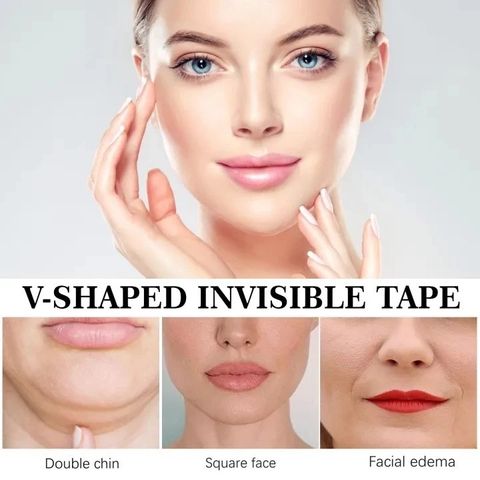 Hộp 60 Miếng Dán Nâng Cơ Mặt Trong Suốt Chống Nước - Sản Phẩm Làm Đẹp Tạo Khuôn Mặt Chữ V Thon Gọn Tự Nhiên