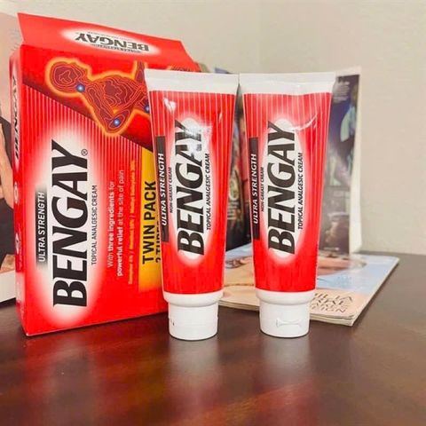 Kem Xoa Bóp Giảm Đau Nhức BENGAY Ultra Strength 113g - Hàng Nhập Khẩu Mỹ, Hiệu Quả Nhanh Chóng cho Người Già và Vận Động Viên