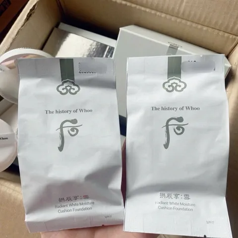 Lõi Phấn Nước The Whoo Dưỡng Trắng Chống Nắng Cao - Che Phủ Đều Màu, Dưỡng Sáng Da, Phù Hợp Mọi Loại Da