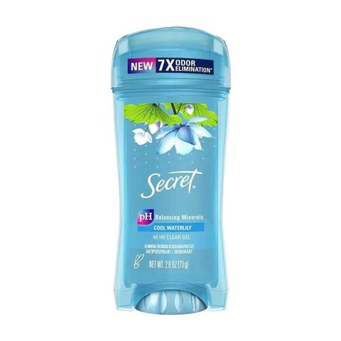 Lăn khử mùi Secret Cool Waterlily Clear Gel 73g – thoáng sạch