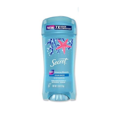 Lăn khử mùi Secret Ocean Breeze Clear Gel 48H 73g - Khô thoáng, Hương thơm tươi mát, Giữ cho cơ thể tự tin suốt cả ngày