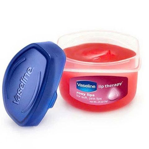 Sáp Dưỡng Môi Vaseline Lip Therapy Rosy Lips 7g - Giúp Mềm Môi & Tạo Màu Hồng Tự Nhiên, Bảo Vệ Môi Chống Thời Tiết