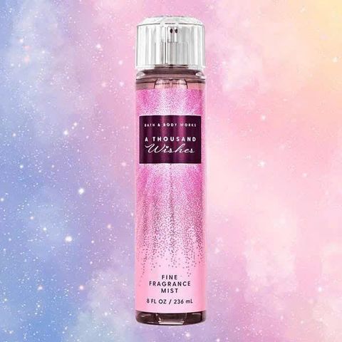 Xịt Thơm Body A Thousand Wishes - Hương Ngọt Ấm Sang Trọng từ Bath & Body Works, Tạo Nên Sự Quyến Rũ Từ Mỹ