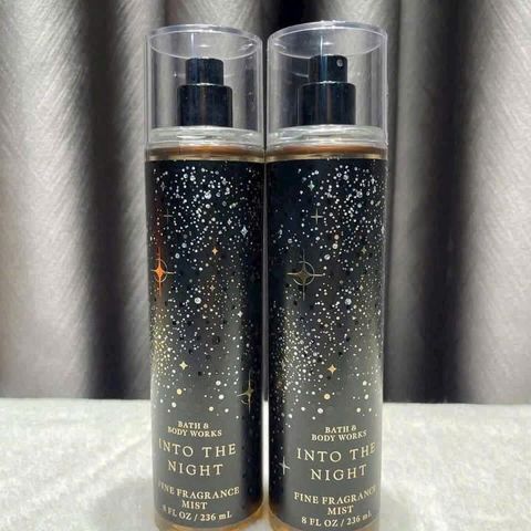 Xịt thơm Bath & Body Works Into The Night 236ml - Hương Quyến Rũ Từ Mỹ, Perfume Body Spray Sang Trọng, Đắm Chìm Trong Thú Vị