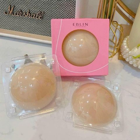 Dán Ti Siêu Mỏng Hàn Quốc EBLIN (Hộp 2Cặp) - Không Lộ Viền, An Toàn, Vải Thoáng Khí, Giúp Tự Tin Với Trang Phục Yêu Thích