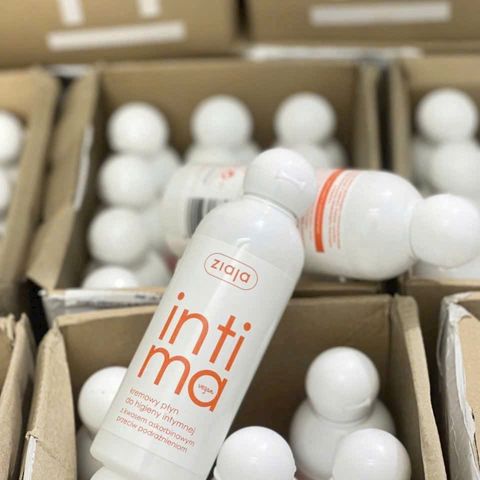 Dung dịch vệ sinh phụ nữ Intima Ziaja 200ml - Chống viêm, chiết xuất cam, bảo vệ và chăm sóc vùng nhạy cảm