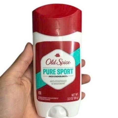 Lăn Khử Mùi Old Spice Pure Sport White 85g – Khô Thoáng, Hương Thể Thao Tươi Mát, Dành Riêng Cho Nam Giới Vận Động