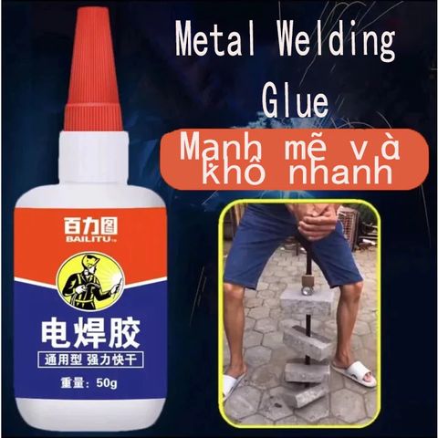 Keo Dán Kim Loại Chịu Nhiệt Độ Cao - Siêu Dính Đa Năng Cho Kim Loại, Gỗ, Gốm, Cao Su - Giải Pháp Sửa Chữa Hoàn Hảo